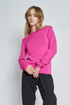 SPARROW SWEATER IN HOT PINK, S23