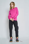 SPARROW SWEATER IN HOT PINK, S23