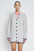 ACE CARDI IN FOG/INK TIPS, W23