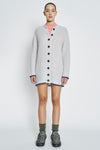 ACE CARDI IN FOG/INK TIPS, W23