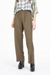 SPLIT ENDS TROUSER IN KHAKI, S23