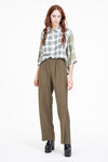 SPLIT ENDS TROUSER IN KHAKI, S23