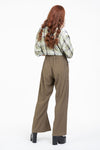 SPLIT ENDS TROUSER IN KHAKI, S23