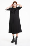 THRILLS DRESS IN BLACK, S23