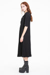 THRILLS DRESS IN BLACK, S23