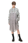 COMPOSITE SHIRT DRESS IN BITSY MIX, S24