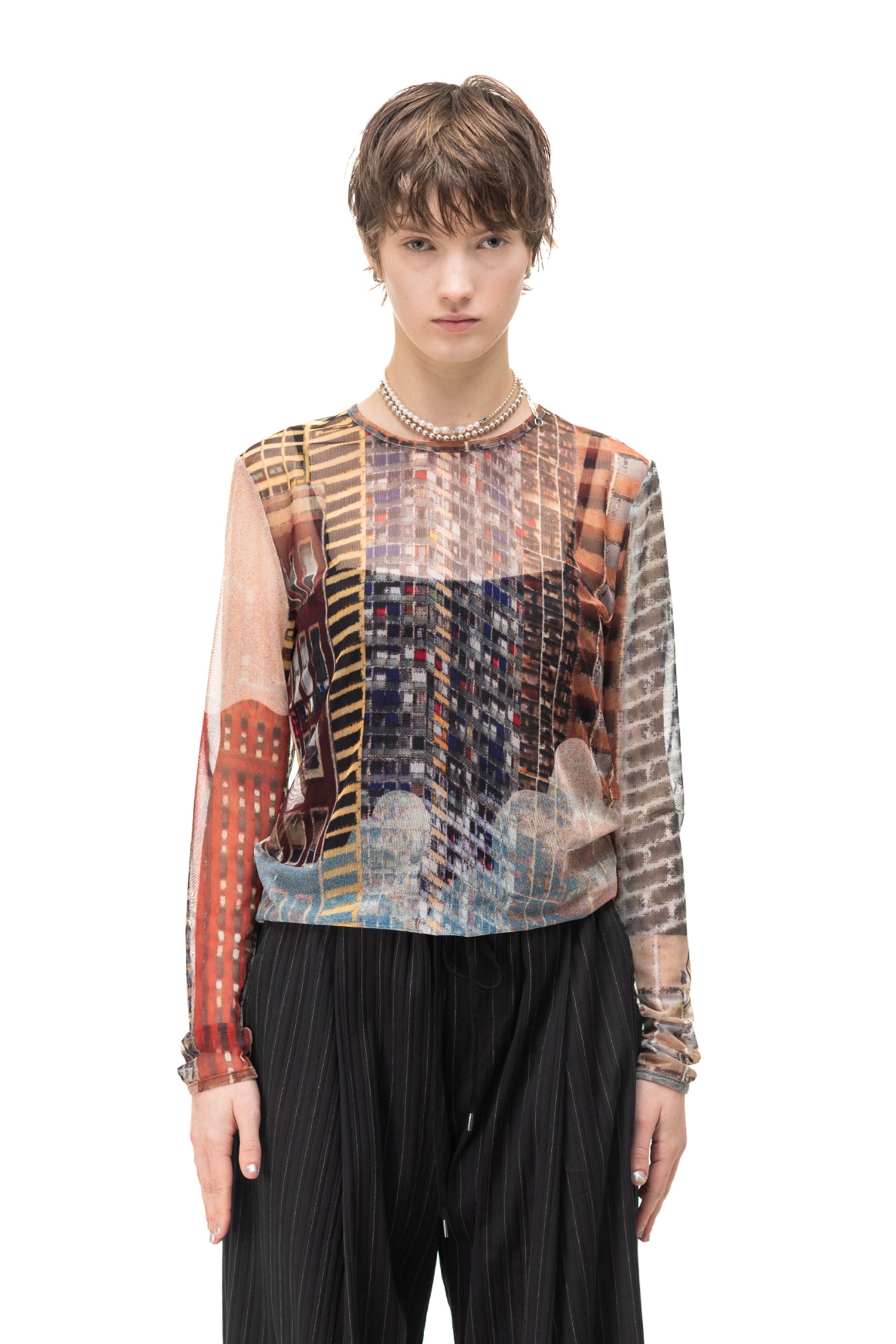 CORE LONG SLEEVE IN DISTRICT PRINT, S24