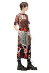 DUPLEX SKIRT IN COSMO PRINT, S24