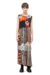 HIGH-LINE DRESS IN COSMO PRINT, S24