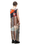 HIGH-LINE DRESS IN COSMO PRINT, S24