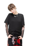 LEVELS TEE IN BLACK, S24