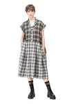 LIDO DRESS IN PLAID MIX, S24