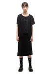 SUBDIVISION SKIRT IN BLACK, S24