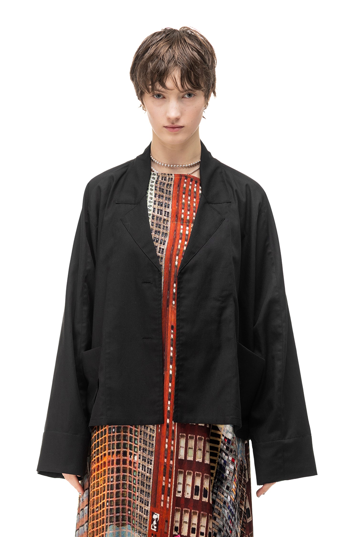 TOWN JACKET IN BLACK, S24