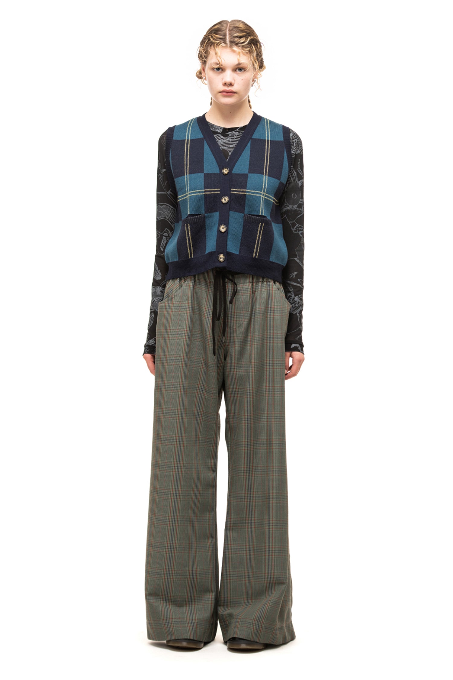 ANNUAL TROUSER IN OLIVE POW, W23