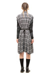 CHECK IT OUT SHIRT DRESS IN BLACK, W23