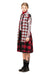 CHECK IT OUT SHIRT DRESS IN RED/BLACK, W23