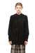 CHECK OFF SWEATER IN BLACK, W23
