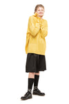 CHECK OFF SWEATER IN DAFFODIL,W23