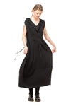 COCOON DRESS IN BLACK, W23
