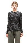 FANG LONG SLEEVE IN BLK/ROCK VIPER PRINT, W23