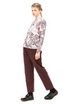 FANG LONG SLEEVE IN PINK VIPER PRINT, W23