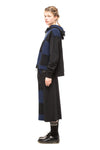 JOEY SKIRT IN BLUE CHECKERBOARD, W23