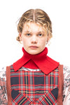 POLO COLLAR IN RED, W23