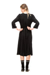VINE DRESS IN BLACK, W23