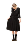 VINE DRESS IN BLACK, W23