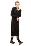 WINGED DRESS IN BLACK, W23