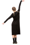 WINGED DRESS IN BLACK, W23