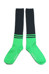 DOUBLE SOCKS IN GREEN