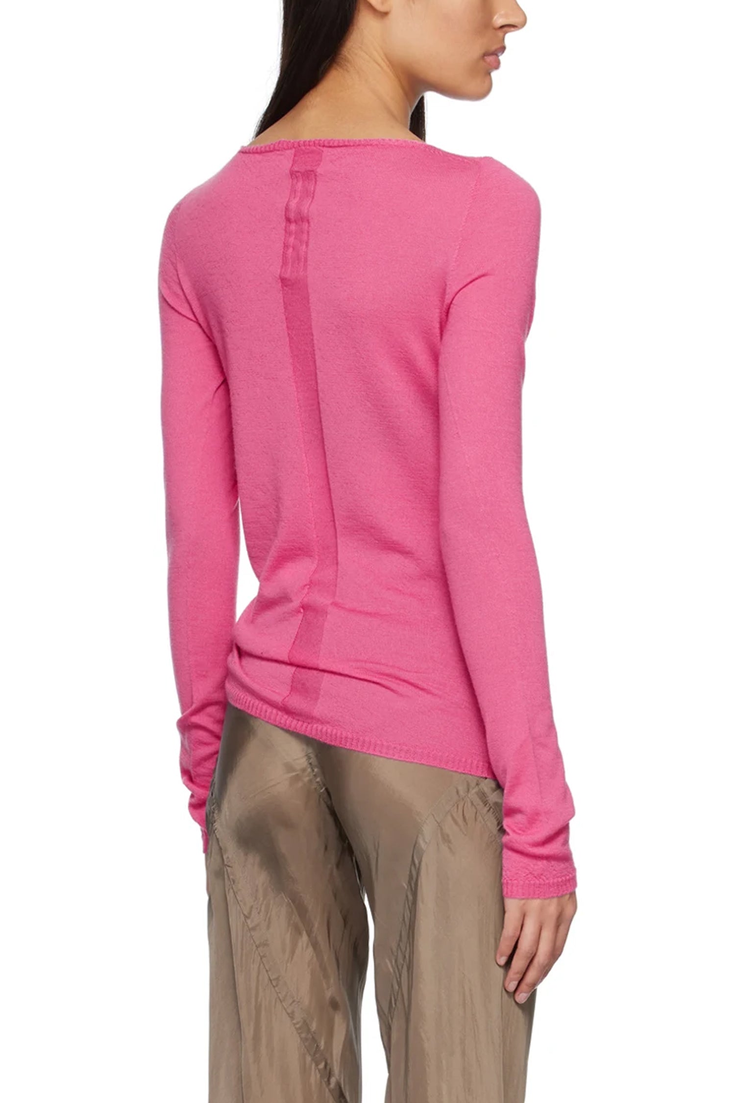 LS COLUMN KNIT IN HOT PINK, SS23