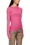 LS COLUMN KNIT IN HOT PINK, SS23