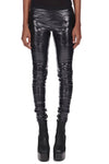 DENIM LEGGINGS IN BLACK, FW22