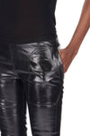 DENIM LEGGINGS IN BLACK, FW22