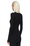 RIBBED LUPETTO IN BLACK, FW22