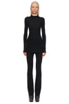 RIBBED LUPETTO IN BLACK, FW22