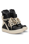 GEOBASKETS IN BLACK/MILK/MILK, SS23
