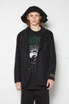 SCHOOL BOY DENIM BLAZER IN BLACK, S22