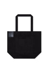 COTTON TOTE BAG WITH PRINT IN BLACK, FW22