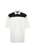 AMERICANO BICOLOR SHIRT WITH EMBROIDERY IN WHITE/BLACK, FW22