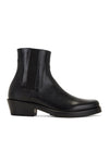 WESTERN ANKLE BOOT IN BLACK, FW22