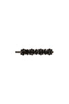 FLOWER HAIR CLIP IN JET, AW22-23