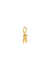 SINGLE BABY TOOTH HOOP EARRING, S22