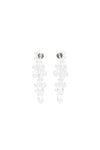 SMALL CLUSTER DRIP EARRING IN CLEAR, AW22-23