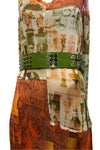 PAINTED PRODIGY BELT IN GREEN