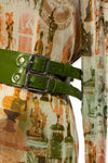 PAINTED PRODIGY BELT IN GREEN