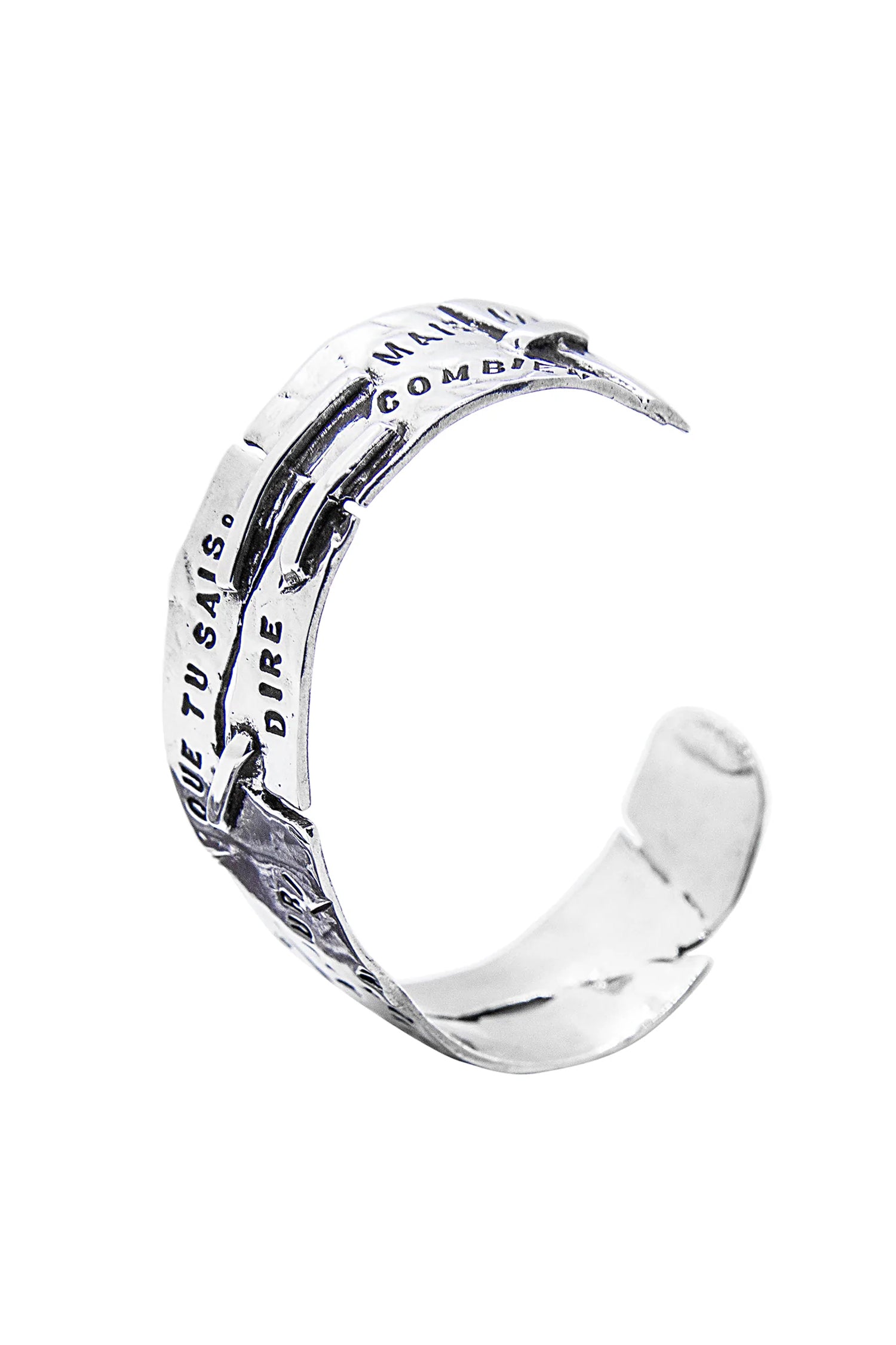 BRACELET FRAGMENTS ARGENT